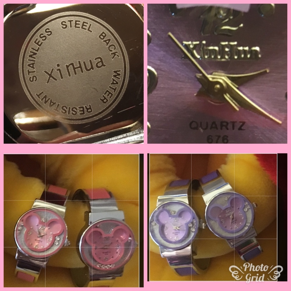 🎁Mickey bracelet/ bangle watches